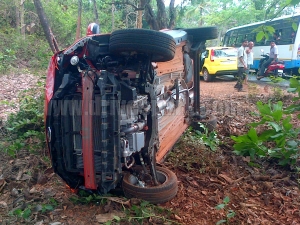 ഇക്കോസ്പോര്ട് മീഡിയ ടെസ്റ്റിനിടെ ആക്സിഡന്റ് ഇക്കോസ്പോര്ട് മീഡിയ ടെസ്റ്റിനിടെ ആക്സിഡന്റ്