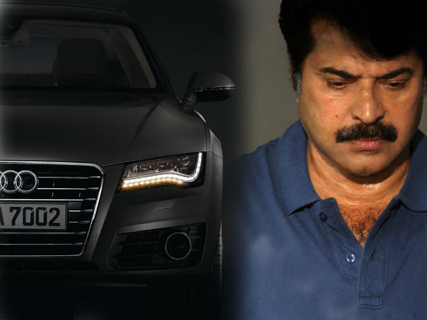 മമ്മൂട്ടിയുടെ ഓഡി എ7 മൈലേജ്