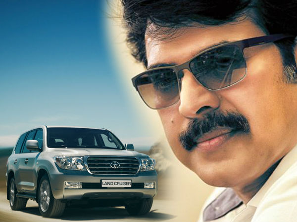 മമ്മൂക്കയും ലാന്‍ഡ് ക്രൂയിസറും