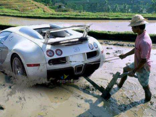 ബുഗാട്ടിയെക്കൊണ്ട് ഇപ്പഴാണൊരു ഉപകാരമുണ്ടായത്!