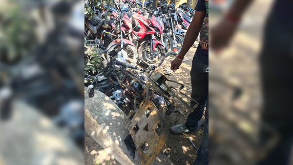 ഇറങ്ങിത്തിരിച്ചത് ഡ്യൂക്കില് പുതിയ റെക്കോര്ഡ് കുറിക്കാന്; പക്ഷെ വഴിയില് ബൈക്ക് കത്തി നശിച്ചു!