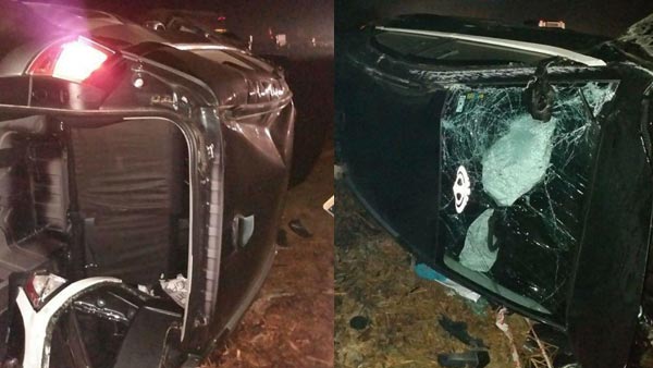 അപകടത്തില് തകിടം മറിഞ്ഞ് നെക്സോണ്; ടാറ്റയ്ക്ക് നന്ദി പറഞ്ഞ് ഉടമ