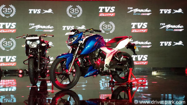 പുതിയ ടിവിഎസ് അപാച്ചെ RTR 160 വിപണിയില്; വില 81,490 രൂപ മുതല്