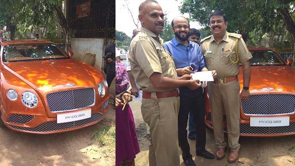 നടപടി ശക്തം; ബെന്റ്ലി കോണ്ടിനന്റല് ജിടിക്ക് അറുപതു ലക്ഷം രൂപ നികുതിയടച്ച് ഉടമ!