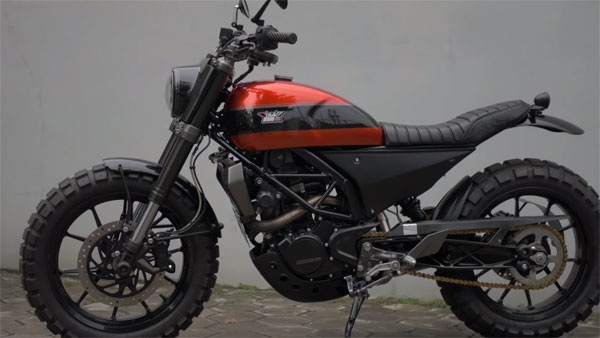കെടിഎം 200 ഡ്യൂക്ക് സ്ക്രാമ്പ്ളറായാല് — മനം കവര്ന്ന് ഒരു രൂപമാറ്റം