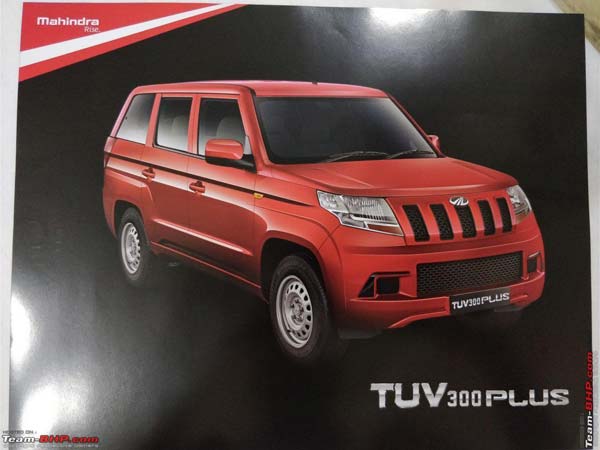 'വലിച്ചുനീട്ടി' ഒരു TUV300; പുതിയ TUV300 പ്ലസുമായി മഹീന്ദ്ര വരുന്നു