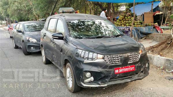 ക്യാമറയ്ക്ക് മുമ്പില് കുടുങ്ങി പുതിയ മാരുതി എര്ട്ടിഗ ഓട്ടോമാറ്റിക്, കൂടുതല് വിവരങ്ങള് പുറത്ത്