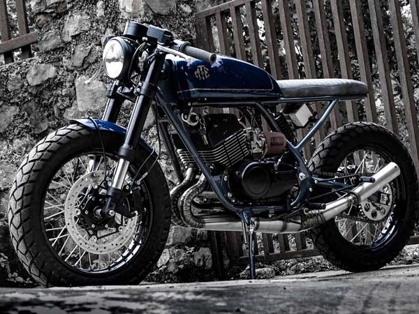 യമഹ RD350 കഫെ റേസറായാല്