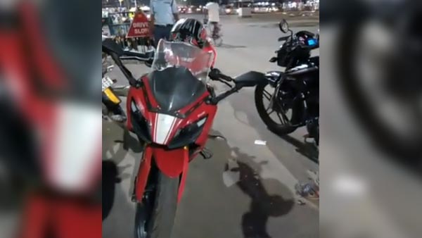 ടിവിഎസ് അപാച്ചെയിലുള്ള ഹെഡ്ലാമ്പ് അനധികൃതം, പറയുന്നത് പൊലീസ്
