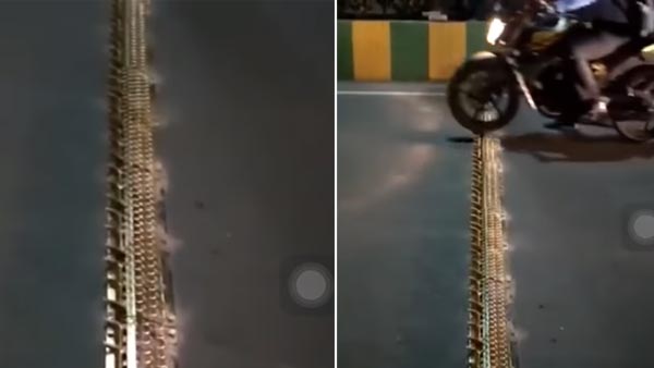 റോങ്ങ് സൈഡ് കയറുന്നവര് ജാഗ്രതൈ, റോഡില് മുള്മുനയുണ്ട്