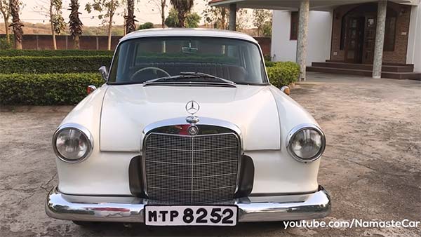 കാണാം ജെആര്ഡി ടാറ്റയുടെ മെര്സിഡീസ് ബെന്സ് 190D — വീഡിയോ