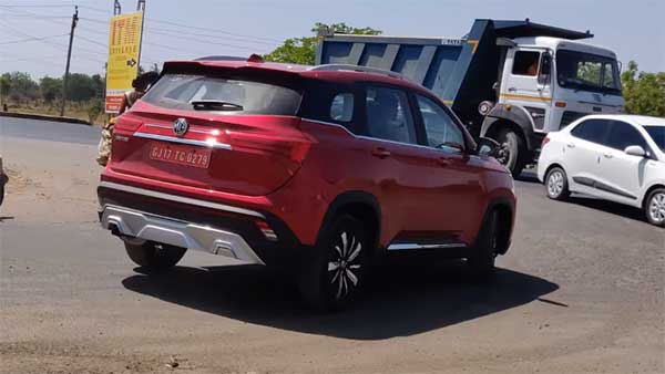 മഹീന്ദ്ര XUV500 -യെക്കാളും നീളത്തില് പുതിയ എംജി ഹെക്ടര് — വീഡിയോ