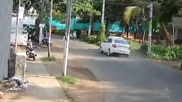സിനിമാ സ്റ്റൈലിൽ പൊലീസിന്റെ കാർ ചേസ് — വീഡിയോ വൈറൽ