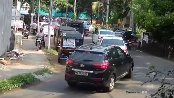 സിനിമാ സ്റ്റൈലിൽ പൊലീസിന്റെ കാർ ചേസ് — വീഡിയോ വൈറൽ