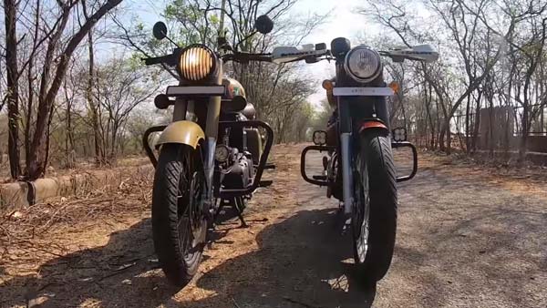 ജാവയും ബുള്ളറ്റും മുഖാമുഖം മത്സരിക്കുമ്പോള് — വീഡിയോ