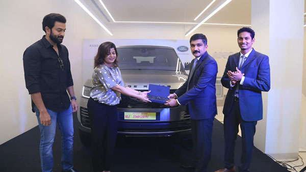 മൂന്നു കോടിയുടെ റേഞ്ച് റോവര് സ്വന്തമാക്കി പൃഥ്വിരാജ്