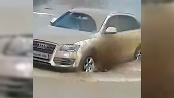 ഔഡി Q5 ട്രാക്ടറായി മാറിയപ്പോള്: വീഡിയോ