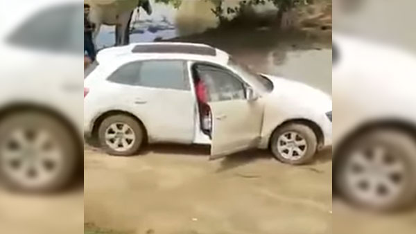 ഔഡി Q5 ട്രാക്ടറായി മാറിയപ്പോള്: വീഡിയോ