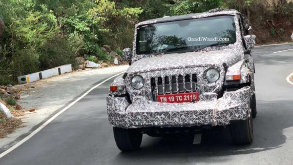 2020 മഹീന്ദ്ര ഥാര് പരീക്ഷണ ചിത്രങ്ങള് പുറത്ത്