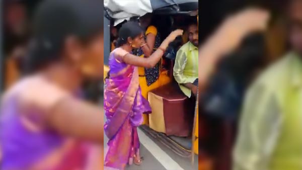 വൈറൽ വീഡിയോ; ഒരു ഓട്ടോയിൽ നിന്ന് വരിവരിയായി പുറത്തിറങ്ങിയത് 24 പേർ