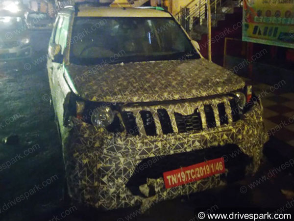 മഹീന്ദ്ര TUV300 പ്ലസ്സിന്റെ പരീക്ഷണ ചിത്രങ്ങള് പുറത്ത്
