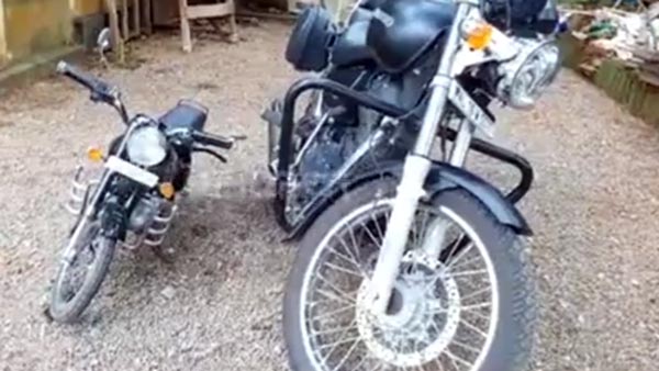 മകനു വേണ്ടി മിനി ഇലക്ട്രിക്ക് ബുള്ളറ്റ് നിർമ്മിച്ച് അച്ചൻ; വീഡിയോ വൈറൽ