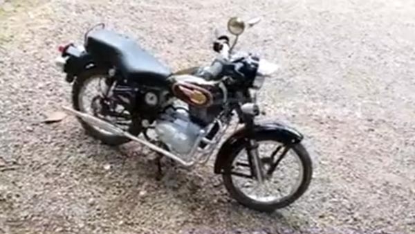 മകനു വേണ്ടി മിനി ഇലക്ട്രിക്ക് ബുള്ളറ്റ് നിർമ്മിച്ച് അച്ചൻ; വീഡിയോ വൈറൽ