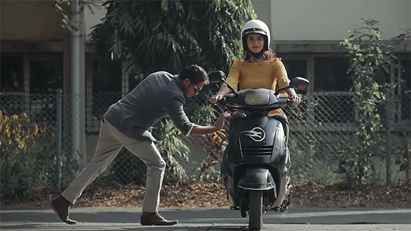 തനിയെ ബാലൻസ് ചെയ്യുന്ന ഇലക്ട്രിക്ക് സ്കൂട്ടറുമായി സ്റ്റാർട്ട്-അപ്പ് കമ്പനി
