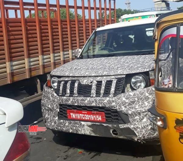 മഹീന്ദ്ര TUV300 പ്ലസിന്റെ കൂടുതൽ പരീക്ഷണ ചിത്രങ്ങൾ പുറത്ത്