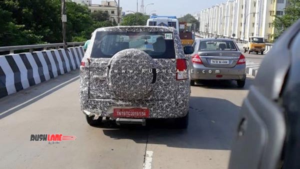 മഹീന്ദ്ര TUV300 പ്ലസിന്റെ കൂടുതൽ പരീക്ഷണ ചിത്രങ്ങൾ പുറത്ത്