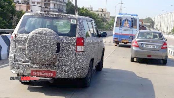 മഹീന്ദ്ര TUV300 പ്ലസിന്റെ കൂടുതൽ പരീക്ഷണ ചിത്രങ്ങൾ പുറത്ത്