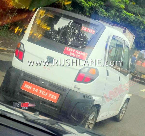 ക്യൂട്ട് ഇലക്ട്രിക്കിന്റെ കൂടുതല് വിവരങ്ങള് വെളിപ്പെടുത്തി ബജാജ്