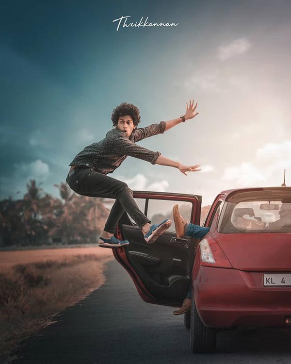 19 -കാരൻ പകർത്തിയ റോഡ് സുരക്ഷാ ബോധവത്കരണ ചിത്രങ്ങൾ വൈറലാകുന്നു