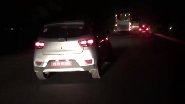 മഹീന്ദ്ര KUV100 ഇലക്ട്രിക്ക് മോഡലിന്റെ കൂടുതല് പരീക്ഷണ ചിത്രങ്ങള് പുറത്ത്