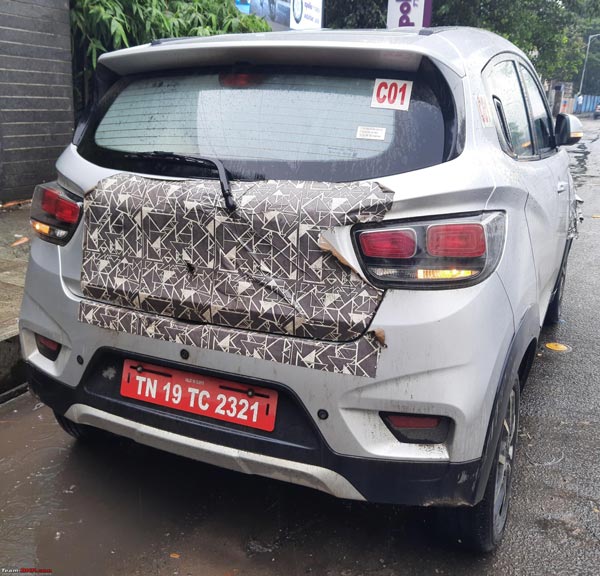 മഹീന്ദ്ര KUV100 ഇലക്ട്രിക്ക് മോഡലിന്റെ കൂടുതല് പരീക്ഷണ ചിത്രങ്ങള് പുറത്ത്