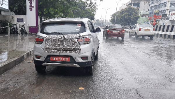 മഹീന്ദ്ര KUV100 ഇലക്ട്രിക്ക് മോഡലിന്റെ കൂടുതല് പരീക്ഷണ ചിത്രങ്ങള് പുറത്ത്