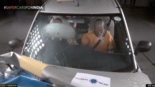 ക്രാഷ് ടെസ്റ്റില് മാരുതി വാഗണ്ആറിന് ലഭിച്ചത് രണ്ട് സ്റ്റാര് റേറ്റിങ് മാത്രം