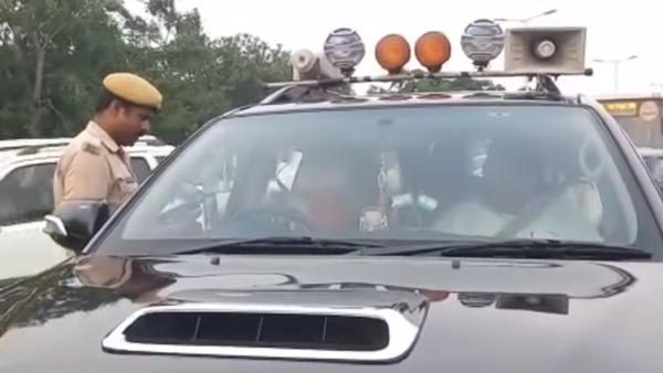 വാഹനത്തിൽ സൺ ഫിലിം ഒട്ടിച്ചതിന് എംഎൽഎ-ക്കും കിട്ടി പിഴ