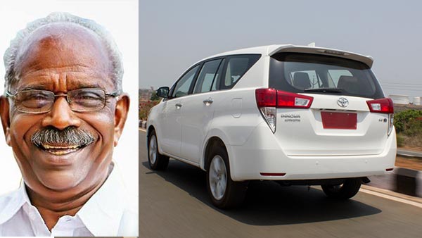 മന്ത്രി വാഹനം വീണ്ടും വാർത്തകളിൽ നിറയുന്നു; രണ്ട് വർഷത്തിനുള്ളിൽ മാറിയത് 34 ടയറുകൾ