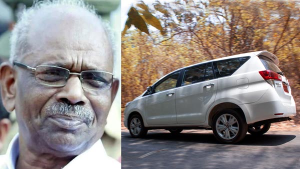 മന്ത്രി വാഹനം വീണ്ടും വാർത്തകളിൽ നിറയുന്നു; രണ്ട് വർഷത്തിനുള്ളിൽ മാറിയത് 34 ടയറുകൾ