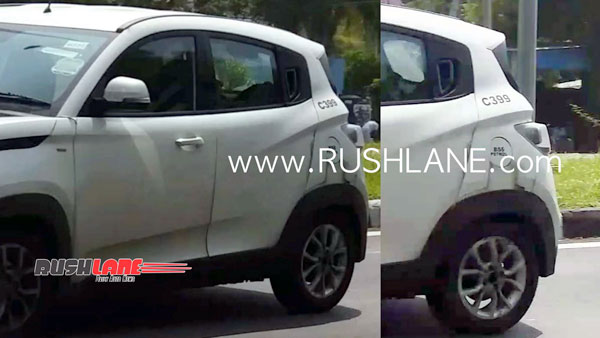 ബിഎസ്-VI മഹീന്ദ്ര KUV100-ന്റെ പരീക്ഷണ ചിത്രങ്ങൾ പുറത്ത്