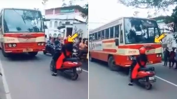 വളയിട്ട കൈകളില് വളയം ഭദ്രം; കെഎസ്ആര്ടിസി വനിതാ ഡൈവറിന് സോഷ്യല് മീഡിയയില് കൈയടി