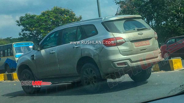 ഫോർഡ് എൻഡവർ ബിഎസ് VI പതിപ്പിന്റെ പരീക്ഷണ ചിത്രങ്ങൾ പുറത്ത്