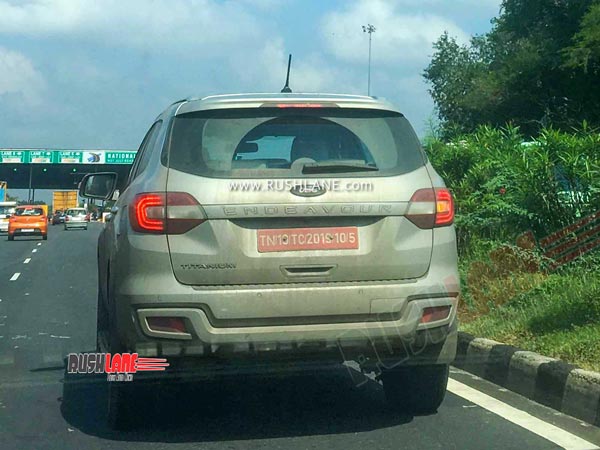 ഫോർഡ് എൻഡവർ ബിഎസ് VI പതിപ്പിന്റെ പരീക്ഷണ ചിത്രങ്ങൾ പുറത്ത്