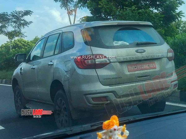 ഫോർഡ് എൻഡവർ ബിഎസ് VI പതിപ്പിന്റെ പരീക്ഷണ ചിത്രങ്ങൾ പുറത്ത്