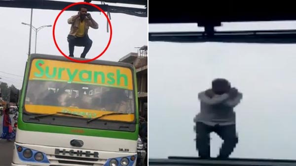 അലക്ഷ്യമായ ഡ്രൈവിംഗ്; ബസ് ഡ്രൈവർമാർക്ക് വ്യത്യസ്തമായ ശിക്ഷ നടപ്പാക്കി ജനങ്ങൾ