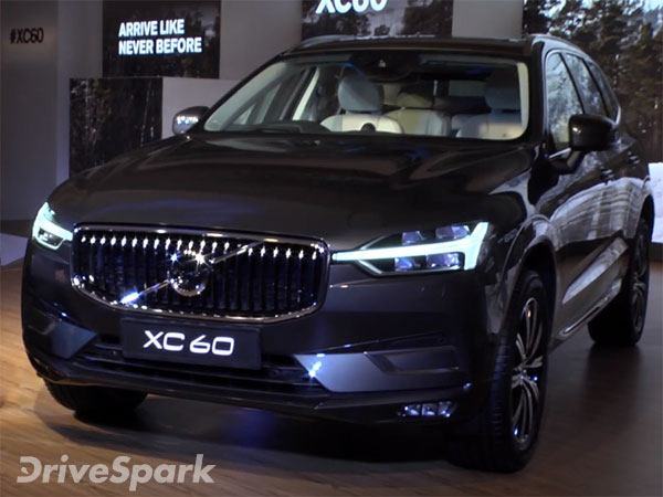 ഇന്ത്യയില് പരീക്ഷണ ഓട്ടം നടത്തി ബിഎസ് VI വോള്വോ XC60; ചിത്രങ്ങള് പുറത്ത്