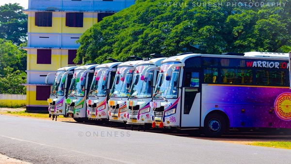 കൊമ്പന്മാർക്കും വമ്പന്മാർക്കും കൂച്ചുവിലങ്ങ്; ടൂറിസ്റ്റ് ബസുകൾക്ക് ഇനി ഏകീകൃത കളർകോഡ്