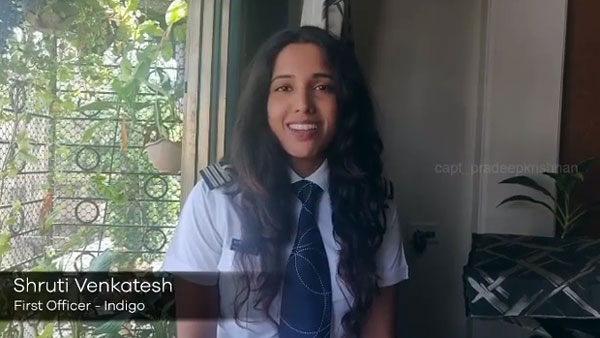 വ്യോമയാന മേഖലയ്ക്ക് പ്രതീക്ഷ നൽകി ഇൻഡിഗോ പൈലറ്റ്; വീഡിയോ