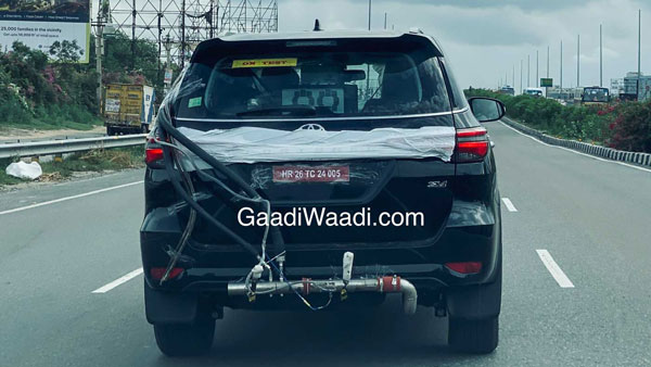 പരീക്ഷണയോട്ടം ആരംഭിച്ച് ടൊയോട്ട ഫോര്ച്യൂണര് ഫെയ്സ്ലിഫ്റ്റ്; സ്പൈ ചിത്രങ്ങള്